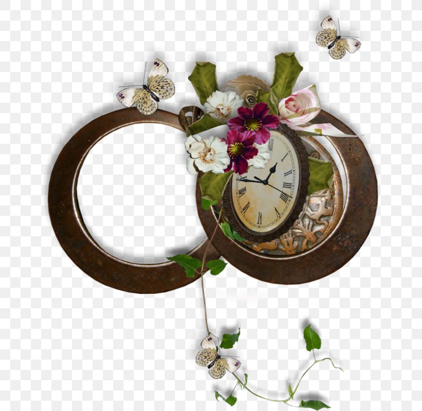 Picture Frames Photography Clock, PNG, 662x800px, Picture Frames, Clock, Cut Flowers, Drawing, Flora Download Free