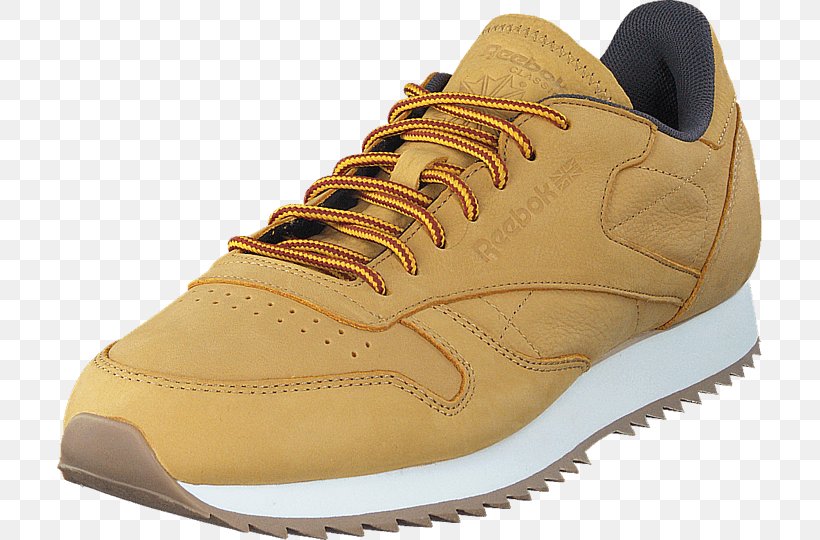 Shoe Reebok Classic Sneakers Leather, PNG, 705x540px, Shoe, Adidas, Beige, Brown, Coat Download Free