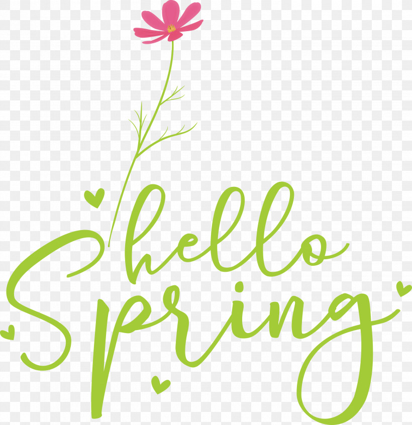 Hello Spring Spring, PNG, 2907x3000px, Hello Spring, Cut Flowers, Floral Design, Flower, Green Download Free