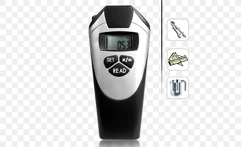 Measuring Instrument Measurement Distance Laser Volume, PNG, 500x500px, Measuring Instrument, Building, Distance, Hardware, Infrared Thermometers Download Free