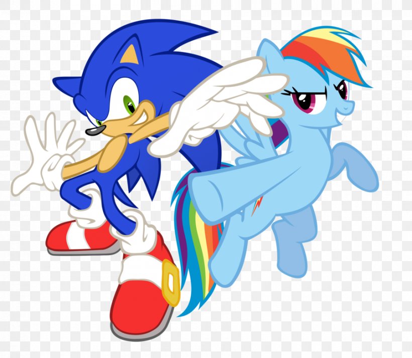 Sonic The Hedgehog Rainbow Dash Sonic Dash Applejack Pinkie Pie, PNG, 900x783px, Watercolor, Cartoon, Flower, Frame, Heart Download Free