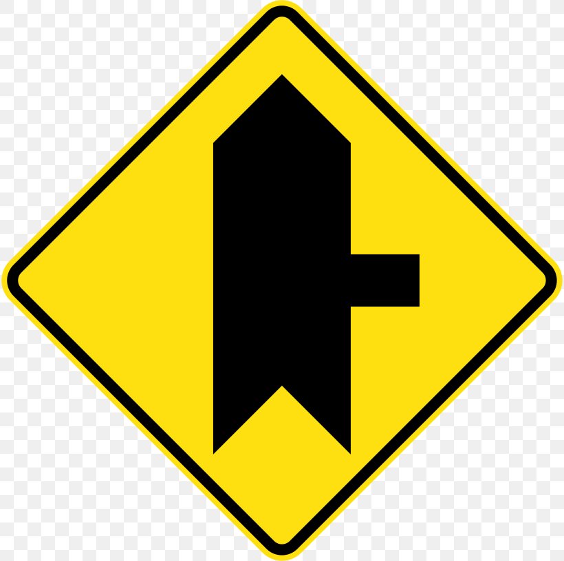 Traffic Sign Merge Lane Road, PNG, 816x816px, Traffic Sign, Area, Brand, Carriageway, Driving Download Free