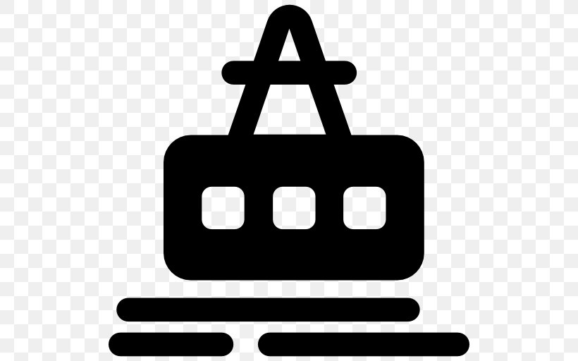Trolley Cable Car Aerial Tramway Transport Clip Art, PNG, 512x512px, Trolley, Aerial Lift, Aerial Tramway, Area, Black And White Download Free