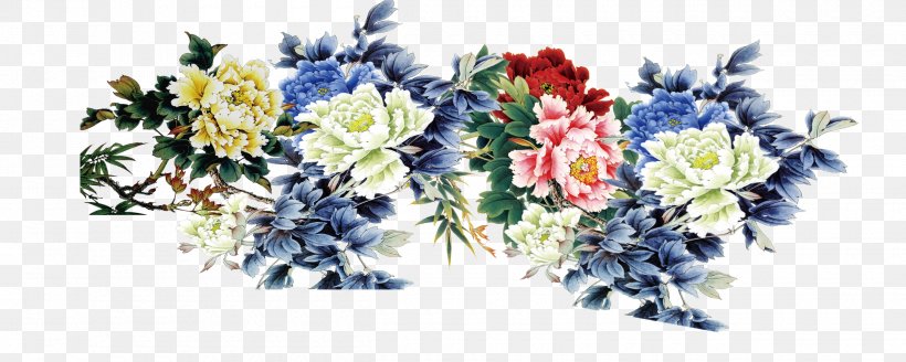 Floral Design Moutan Peony Mid-Autumn Festival, PNG, 2500x1000px, Floral Design, Artificial Flower, Autumn, Creative Arts, Cut Flowers Download Free