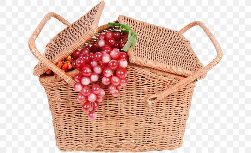 Grapevines Picnic Baskets Clip Art, PNG, 638x499px, Grape, Basket, Food, Food Gift Baskets, Gift Basket Download Free