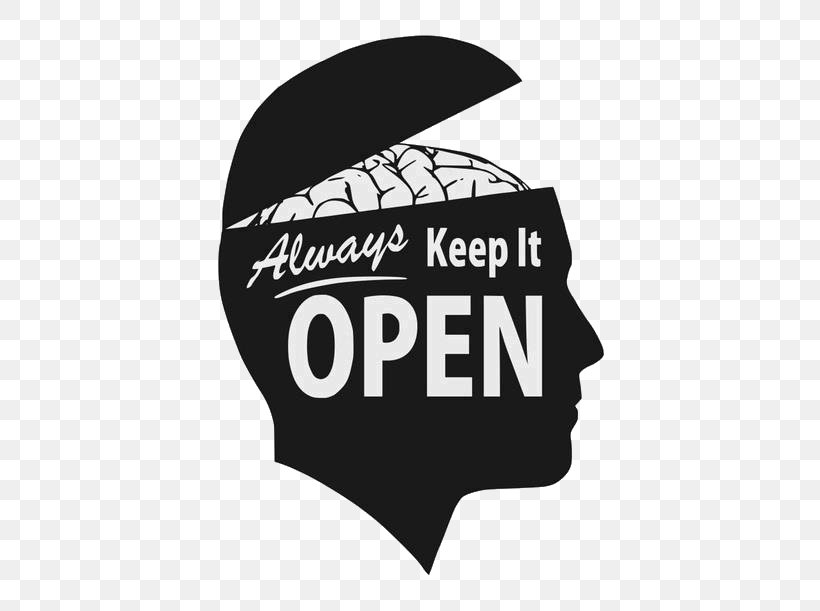Open-mindedness Idea Clip Art, PNG, 500x611px, Openmindedness, Belief, Black And White, Brand, Document Download Free