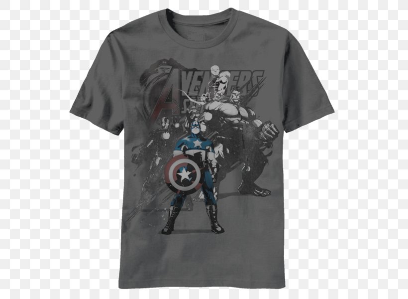 T-shirt Hulk Captain America Iron Man Thor, PNG, 582x600px, Tshirt, Boba Fett, Brand, Captain America, Clothing Download Free