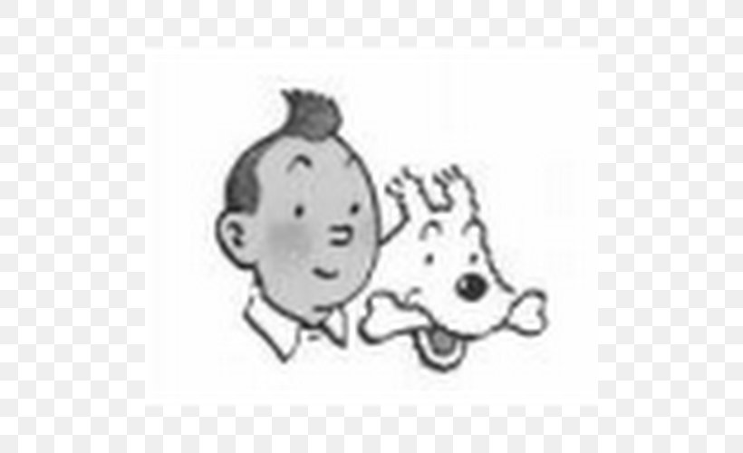 The Adventures Of Tintin The Secret Of The Unicorn Explorers On The Moon Tintin In The Congo, PNG, 500x500px, Adventures Of Tintin, Art, Black And White, Carnivoran, Cartoon Download Free