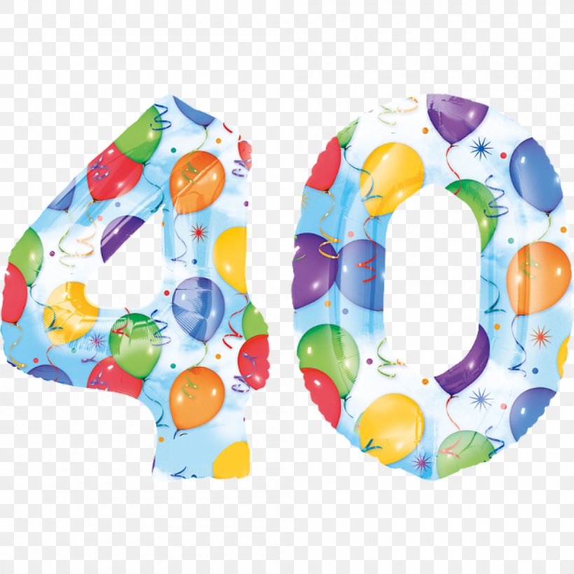 Toy Balloon Birthday Party Number, PNG, 1000x1000px, Toy Balloon, Baby Toys, Balloon, Birthday, Blue Download Free