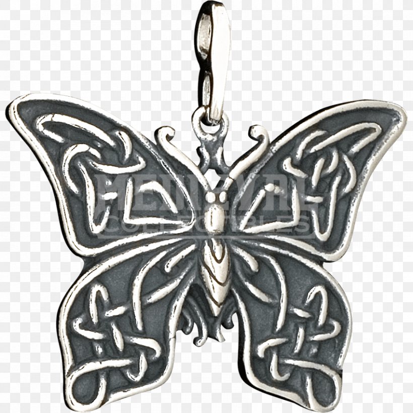 Brush-footed Butterflies Locket Butterfly Body Jewellery, PNG, 850x850px, Brushfooted Butterflies, Arthropod, Black And White, Body Jewellery, Body Jewelry Download Free