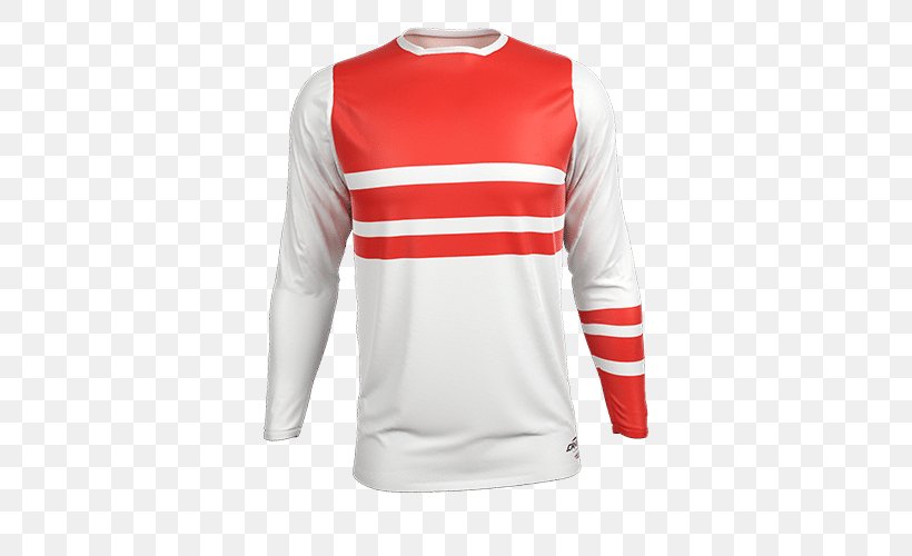 Jersey T-shirt Sweater Motocross Sleeve, PNG, 500x500px, Jersey, Active Shirt, Clothing, Cut And Sew, Long Sleeved T Shirt Download Free