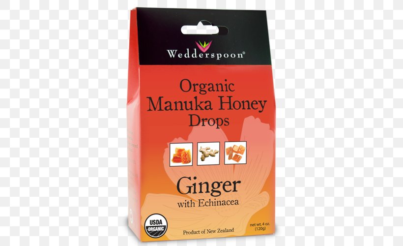 Mānuka Honey Manuka Throat Lozenge Wedderspoon Organic USA, PNG, 500x500px, Honey, Coneflower, Dubai, Ginger, Health Download Free