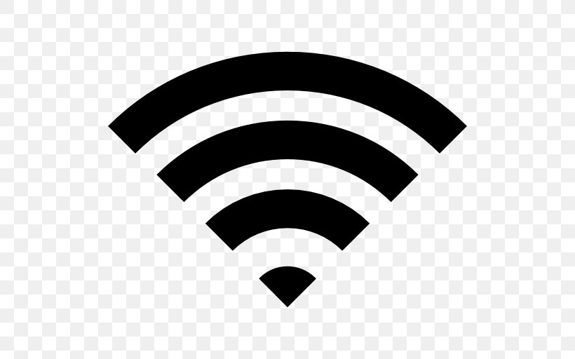 Wi-Fi Signal Clip Art, PNG, 512x512px, Wifi, Black, Black And White, Brand, Computer Network Download Free