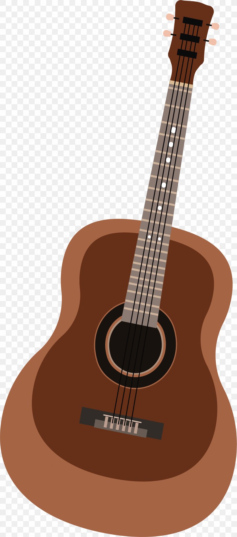 Acoustic Guitar Ukulele, PNG, 1379x3121px, Watercolor, Cartoon, Flower, Frame, Heart Download Free