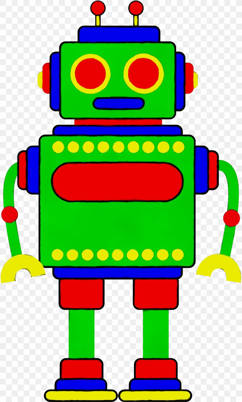 Green Robot Toy Machine, PNG, 952x1578px, Watercolor, Green, Machine, Paint, Robot Download Free