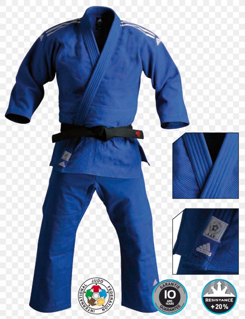 Adidas Judogi Karate Gi Uniform, PNG, 871x1137px, Adidas, Belt, Blue, Boxing, Brazilian Jiujitsu Gi Download Free