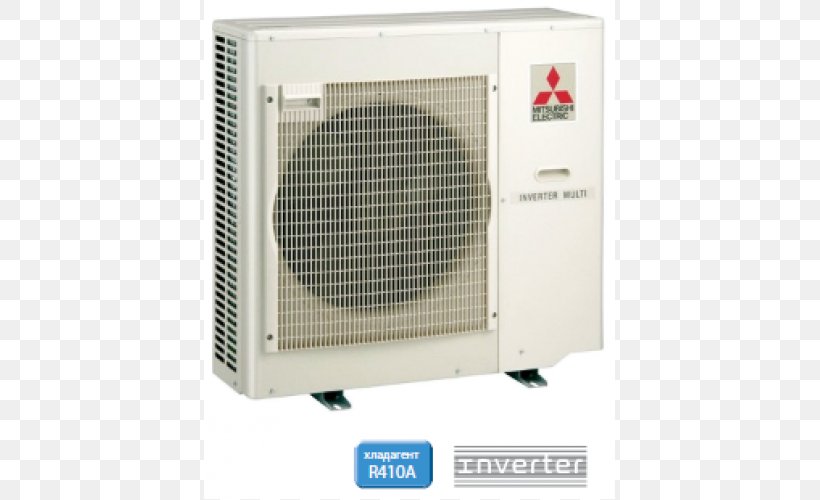 Air Conditioning Heat Pump Daikin Mitsubishi Electric Сплит-система, PNG, 500x500px, Air Conditioning, Air, Compressor, Daikin, Furniture Download Free
