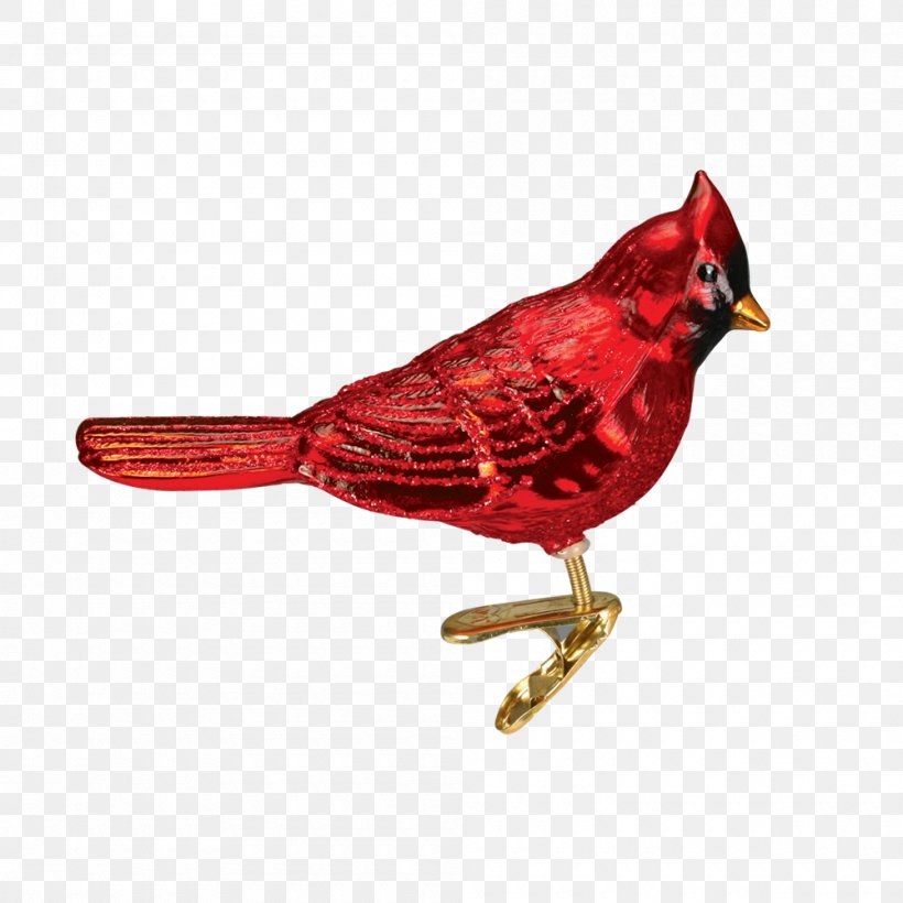 Bird Northern Cardinal Christmas Ornament Glass, PNG, 1000x1000px, Bird, Animal, Beak, Cardinal, Cardinal Number Download Free