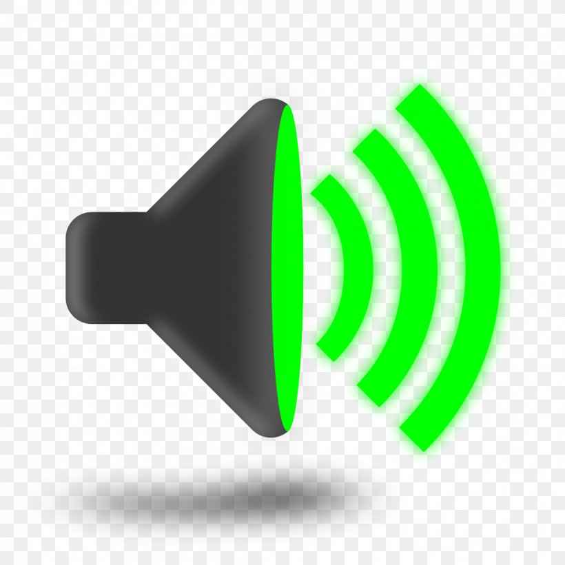 Volume Sound Icon Loudspeaker, PNG, 1200x1200px, Volume, Audio Signal, Equalization, Green, Loudness Download Free