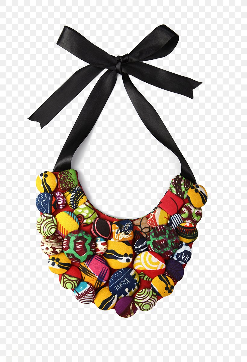 Necklace Dutch Wax African Waxprints Wedding Dress, PNG, 800x1200px, Necklace, African Waxprints, Ascot Tie, Bead, Bijou Download Free