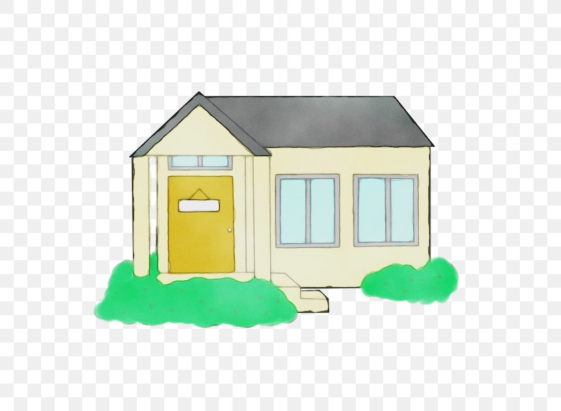 Real Estate Background, PNG, 600x600px, Watercolor, Building, Cottage, Elevation, Garden Buildings Download Free