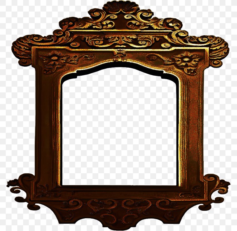 Wood Frame Frame, PNG, 779x800px, Picture Frames, Antique, Carving, Furniture, Mirror Download Free