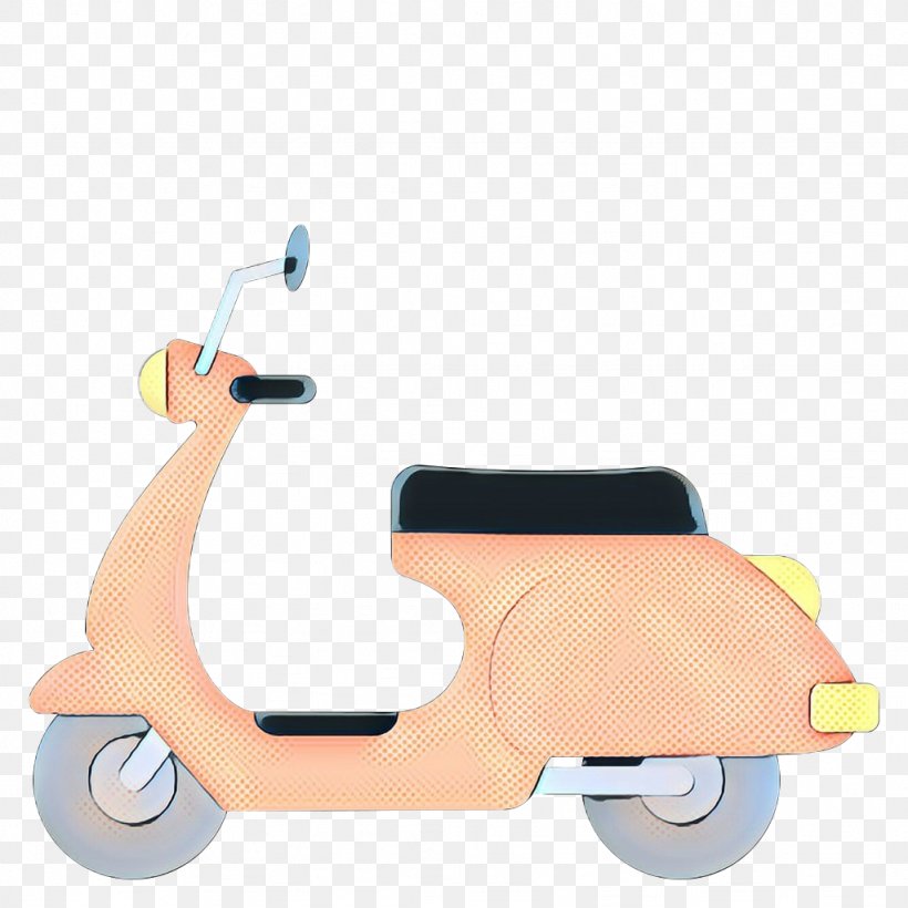 Mode Of Transport Motor Vehicle Scooter Riding Toy Vehicle, PNG, 1024x1024px, Pop Art, Mode Of Transport, Motor Vehicle, Retro, Riding Toy Download Free