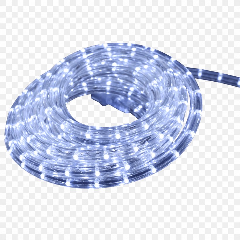 Rope Light LED Strip Light Color Temperature Light-emitting Diode, PNG, 1000x1000px, Light, Accent Lighting, Blue, Chase, Color Download Free