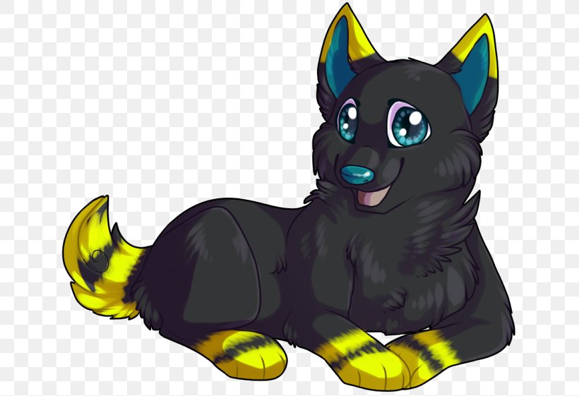 Black Cat Whiskers Dog Canidae, PNG, 657x561px, Black Cat, Animation, Canidae, Carnivore, Cartoon Download Free