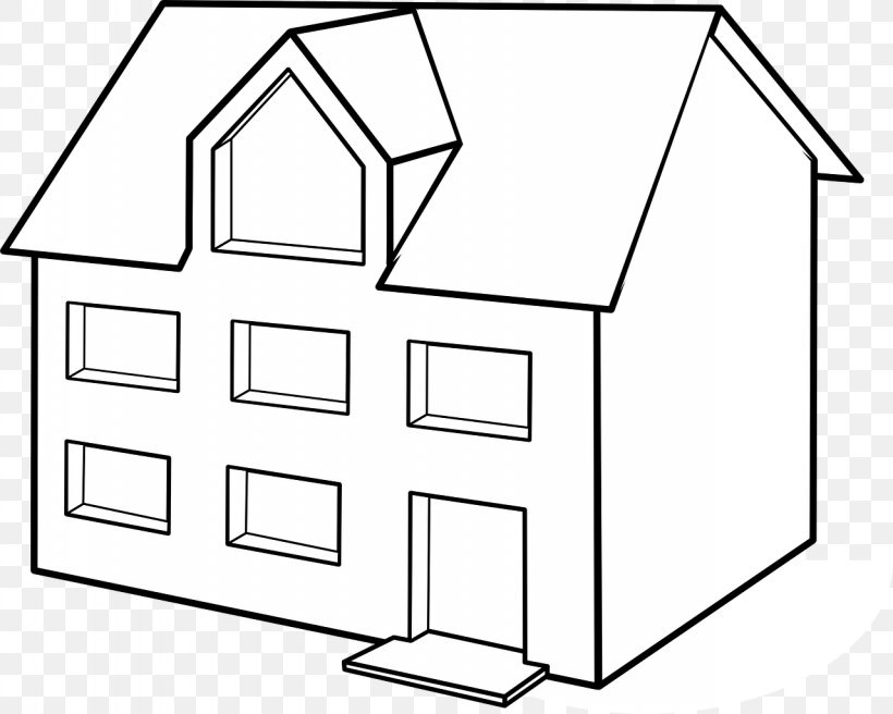 Paper House 自己PR Drawing Real Estate, PNG, 1280x1025px, Paper, Area, Black And White, Diagram, Drawing Download Free