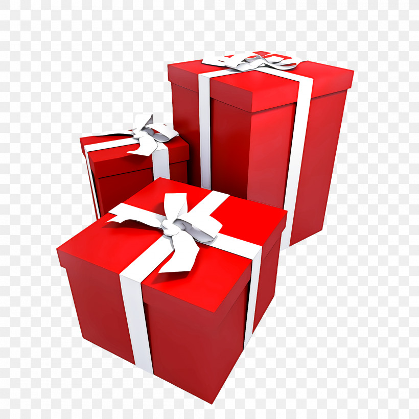 Present Red Ribbon Gift Wrapping Material Property, PNG, 2000x2000px, Present, Box, Gift Wrapping, Material Property, Red Download Free