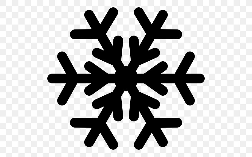 Snowflake Clip Art, PNG, 512x512px, Snowflake, Autocad Dxf, Black And White, Christmas, Freezing Download Free