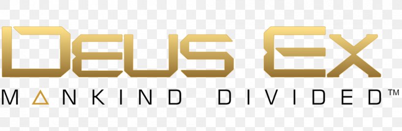 Deus Ex: Mankind Divided Deus Ex: Human Revolution Game PlayStation 4, PNG, 997x327px, Deus Ex Mankind Divided, Brand, Deus Ex, Deus Ex Human Revolution, Game Download Free