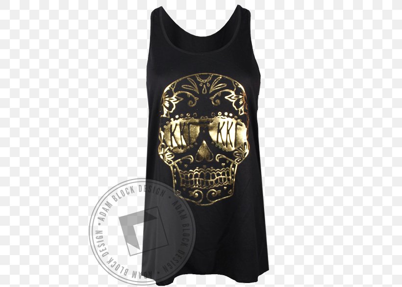 Gilets T-shirt Sleeveless Shirt Skull, PNG, 464x585px, Gilets, Black, Black M, Brand, Neck Download Free
