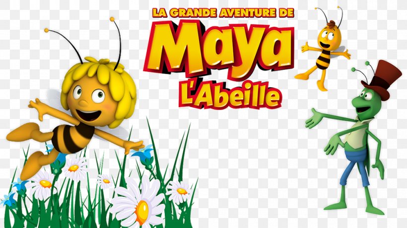 Maya The Bee Honey Bee Image YouTube Illustration, PNG, 1000x562px, 2014, Maya The Bee, Art, Bee, Cartoon Download Free