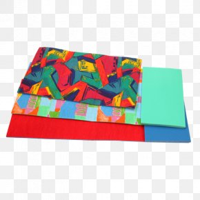 Yate - Place Mats Textile Rectangle Turquoise PNG