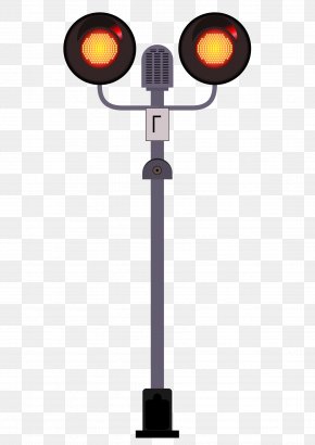Traffic Light - Rail Transport Train Level Crossing Railway Signal Clip Art PNG