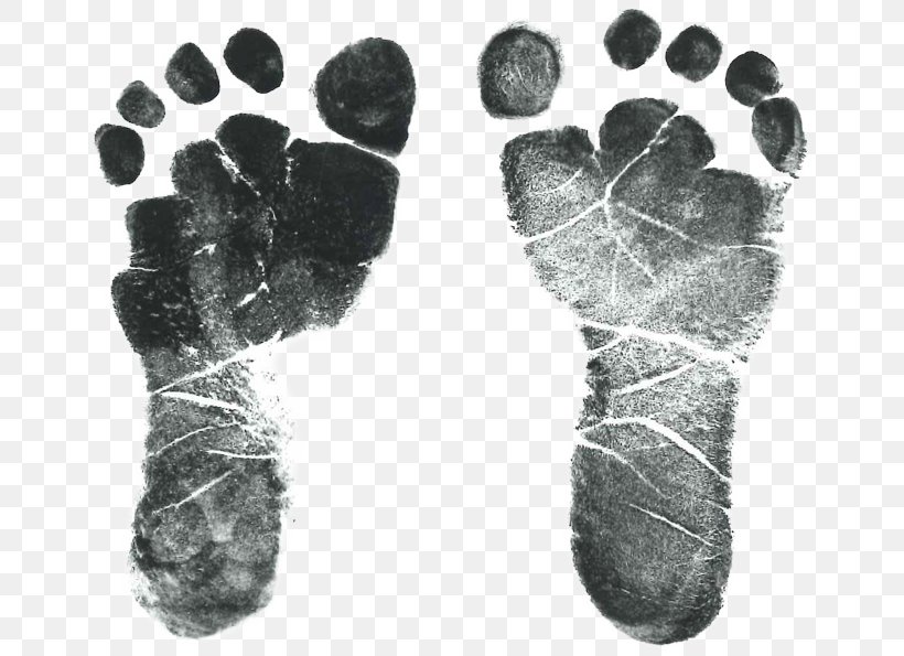 Infant Footprint Child, PNG, 668x595px, Infant, Birth, Black And White, Boy, Child Download Free