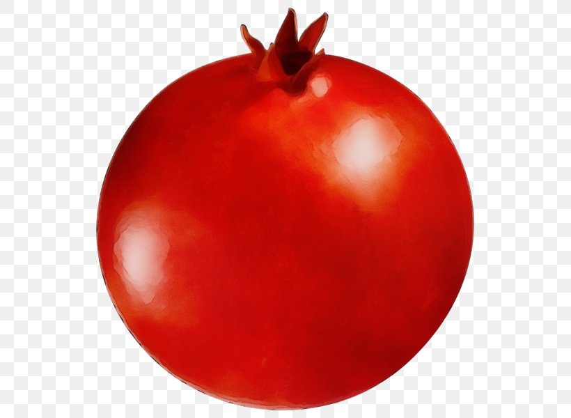 Red Christmas Ornament, PNG, 563x600px, Plum Tomato, Ball, Bush Tomato, Christmas Ornament, Food Download Free