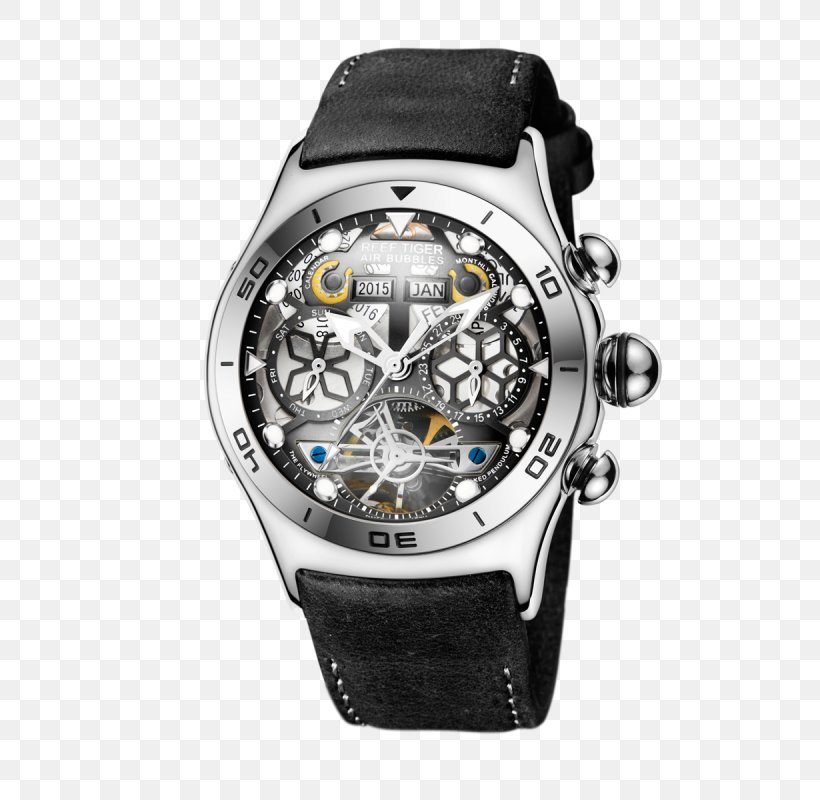 Skeleton Watch Chronograph Tourbillon Zenith, PNG, 800x800px, Watch, Automatic Watch, Brand, Chronograph, Clock Download Free