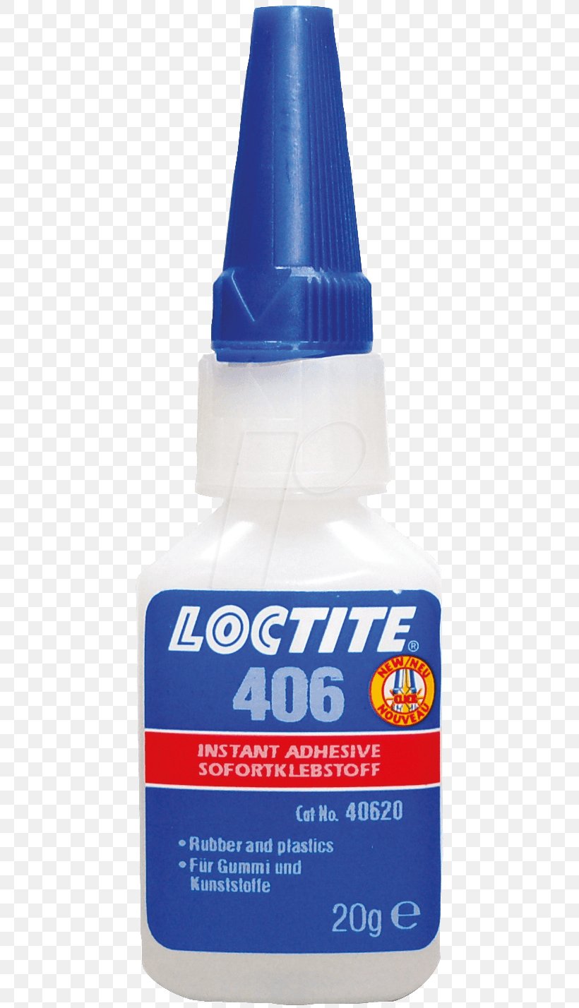 Cyanoacrylate Adhesive Plastic Loctite Elastomer, PNG, 450x1428px, Cyanoacrylate, Adhesive, Aerosol Spray, Elastomer, Electric Blue Download Free