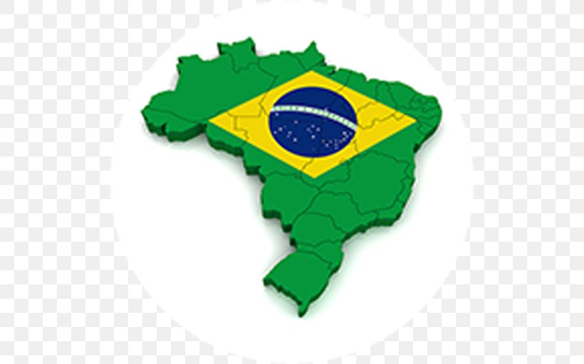 Flag Of Brazil Stock Photography Map Royalty-free, PNG, 512x512px, Brazil, Blank Map, Depositphotos, Flag Of Brazil, Green Download Free
