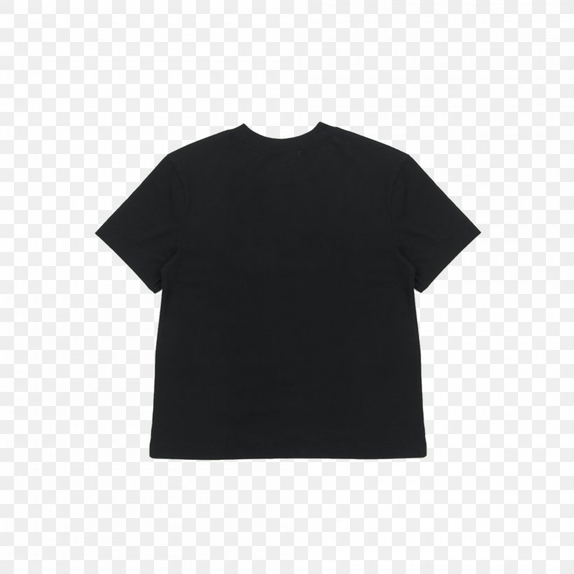 T-shirt Crew Neck Sleeve Neckline, PNG, 2000x2000px, Tshirt, Black, Blouse, Clothing, Cotton Download Free