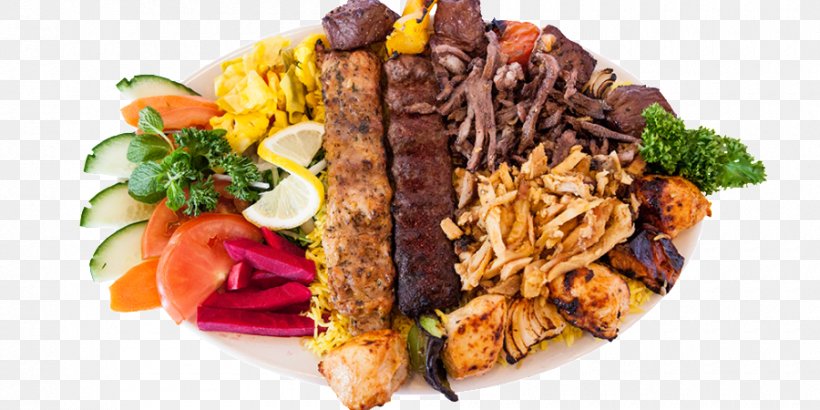 Souvlaki Kabab Koobideh Kebab Gyro Hamburger, PNG, 900x450px, Souvlaki, Animal Source Foods, Cuisine, Dish, Food Download Free