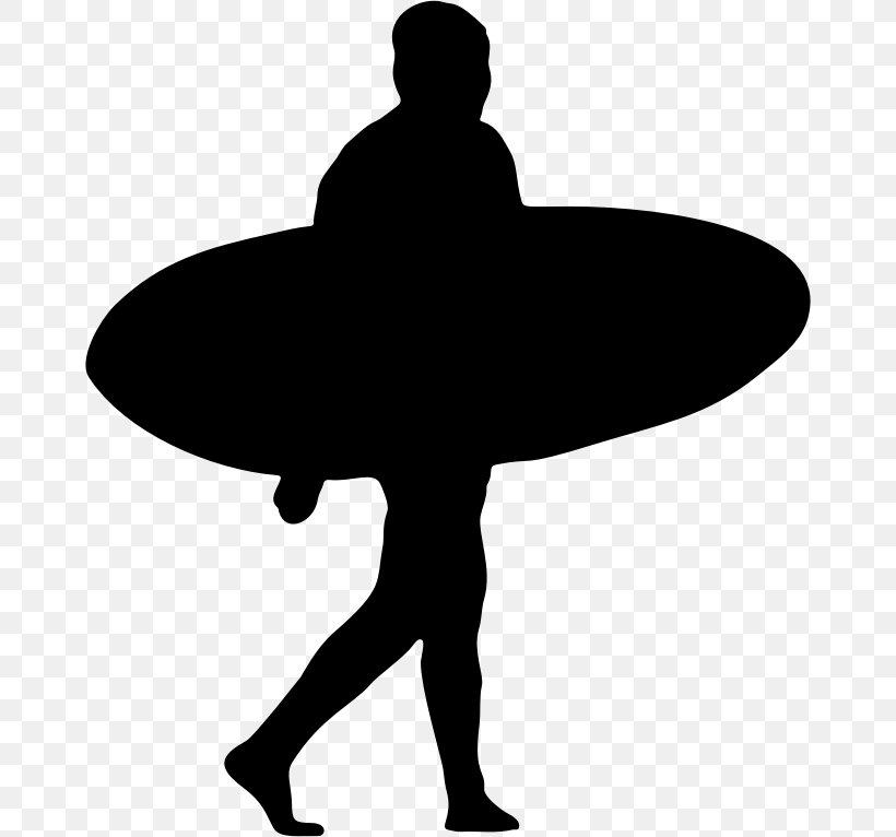 Surfing Surfboard Clip Art, PNG, 664x766px, Surfing, Black And White, Dog Surfing, Joint, Monochrome Photography Download Free