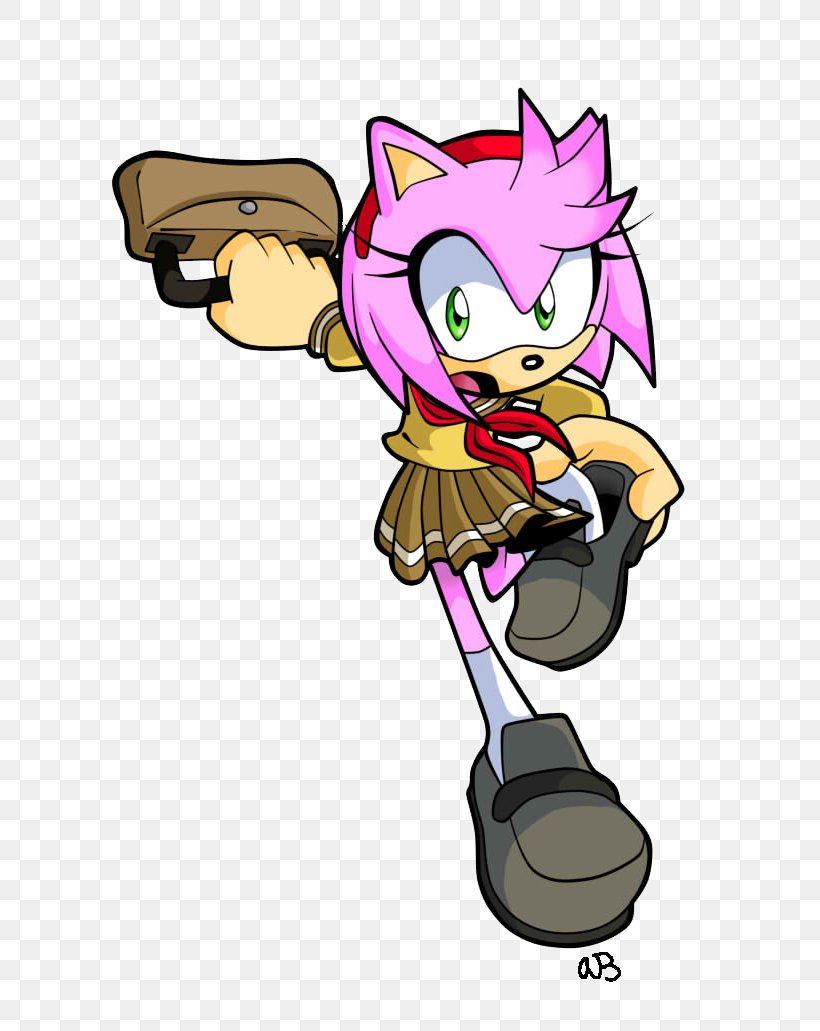 Amy Rose Cat Princess Sally Acorn Doctor Eggman Rouge The Bat, PNG, 727x1031px, Watercolor, Cartoon, Flower, Frame, Heart Download Free