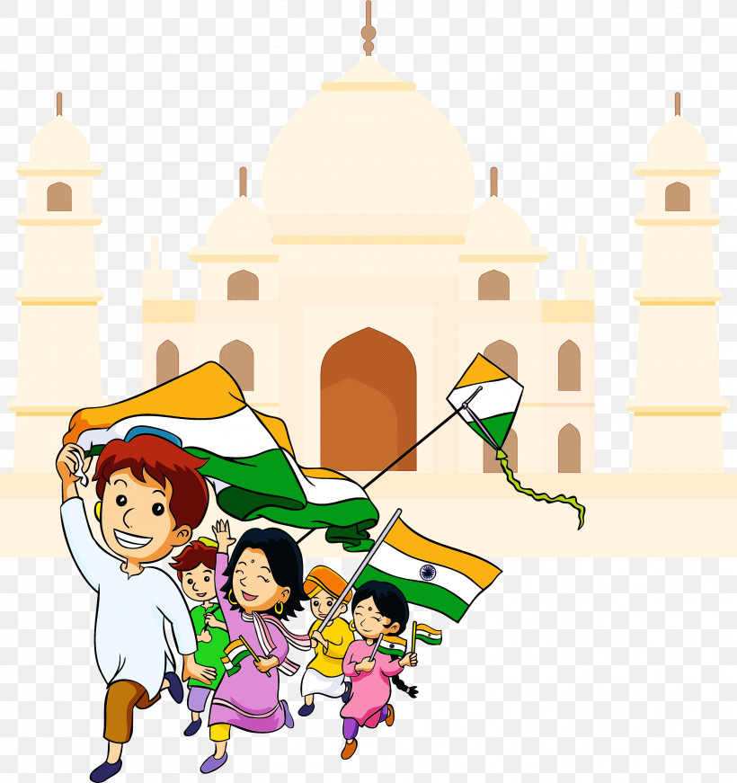 Happy India Republic Day, PNG, 2822x3000px, Happy India Republic Day, Cartoon, Place Of Worship Download Free