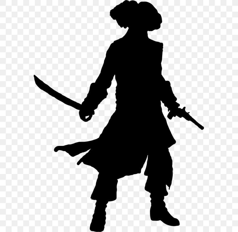 Piracy Silhouette Clip Art, PNG, 587x800px, Piracy, Black, Black And White, Black Pearl, Cold Weapon Download Free