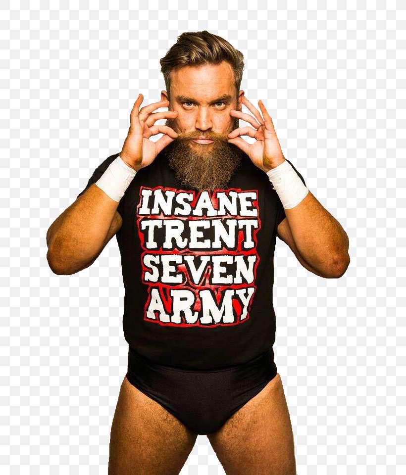 Trent Seven T-shirt British Strong Style Professional Wrestling Progress Wrestling, PNG, 640x960px, Trent Seven, Arm, Beard, Boxing Glove, Facial Hair Download Free