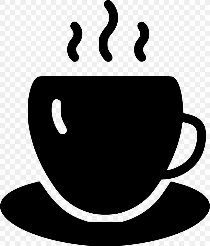 Coffee Cup Tea Clip Art, PNG, 838x980px, Coffee Cup, Artwork, Black, Black And White, Cup Download Free